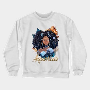 Zodiac - Aquarius Crewneck Sweatshirt